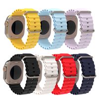 New Style Silicone Double Buckle Strap  Watch main image 3