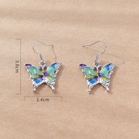 Fashion Butterfly Alloy Women's Drop Earrings 1 Pair main image 2