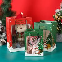 Weihnachten Mode Weihnachtsmann Brief Papier Täglich Zubehör Für Geschenkverpackungen 1 Stück main image 3