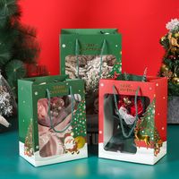 Weihnachten Mode Weihnachtsmann Brief Papier Täglich Zubehör Für Geschenkverpackungen 1 Stück main image 5