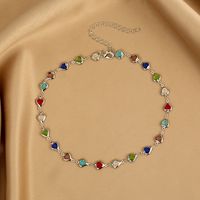 Classic Style Heart Shape Alloy Copper Wholesale Necklace sku image 11