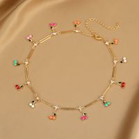 Classic Style Heart Shape Alloy Copper Wholesale Necklace main image 6