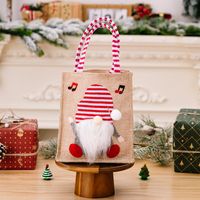 Christmas Retro Rudolf Nonwoven Polyester Party Gift Wrapping Supplies sku image 3