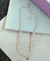 Simple Style Geometric Leaf Smiley Face Alloy Pearl Necklace 1 Piece sku image 45