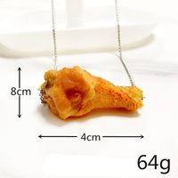 Streetwear Chicken Pvc Unisex Pendant Necklace 1 Piece sku image 11