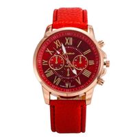 Simple Style Solid Color Buckle Electronic Women's Watches sku image 3