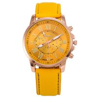 Simple Style Solid Color Buckle Electronic Women's Watches sku image 2