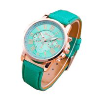 Simple Style Solid Color Buckle Electronic Women's Watches sku image 10