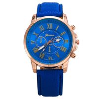 Simple Style Solid Color Buckle Electronic Women's Watches sku image 8