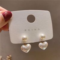 Mode Géométrique Alliage Placage Perles Artificielles Femmes Des Boucles D'oreilles 1 Paire sku image 2