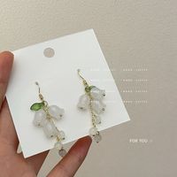 1 Paar Süss Blume Überzug Legierung Ohrringe sku image 17