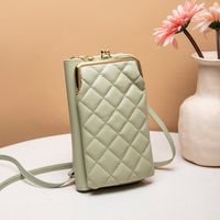 Women's Mini All Seasons Pu Leather Classic Style Phone Wallet sku image 4