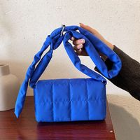 Women's Small Nylon Solid Color Fashion Square Zipper Underarm Bag main image 6