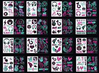 Fashion Trend Tiktok Party Bar Luminous Tattoo Stickers sku image 1