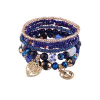 Modern Style Classic Style Geometric Glass Bead Stoving Varnish Women's Bracelets sku image 1