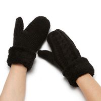 Unisex Simple Style Solid Color Polyacrylonitrile Fiber Gloves 1 Pair main image 4