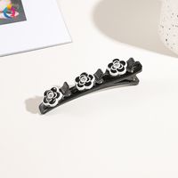 Sweet Flower Alloy Resin Hair Clip sku image 10