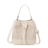 Women's Small Autumn Pu Leather Fashion Bucket Bag sku image 6