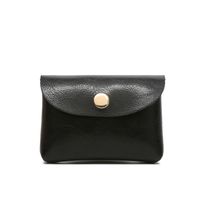 Women's Solid Color Pu Leather Magnetic Buckle Card Holders main image 5
