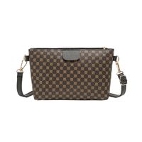 Women's Mini Pu Leather Geometric Vintage Style Square Zipper Crossbody Bag main image 5