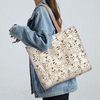 Women's Cute Animal Canvas Shopping Bags sku image 2