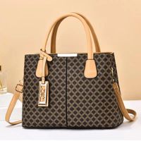Women's Large Autumn Pu Leather Vintage Style Tote Bag main image 5