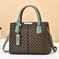 Women's Large Autumn Pu Leather Vintage Style Tote Bag main image 3