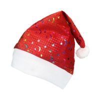 Christmas Fashion Snowflake Cloth Party Christmas Hat 1 Piece sku image 10