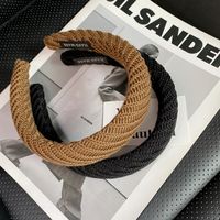 Fashion Solid Color Cloth Hair Band Hair Tie 1 Piece main image 2