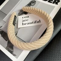 Fashion Solid Color Cloth Hair Band Hair Tie 1 Piece main image 3