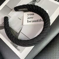 Fashion Solid Color Cloth Hair Band Hair Tie 1 Piece main image 4