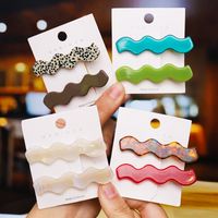 Women's Fashion Waves Synthetic Resin Hair Clip main image 6
