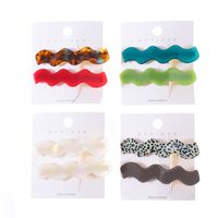 Women's Fashion Waves Synthetic Resin Hair Clip main image 3