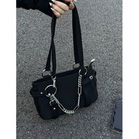 Women's Small All Seasons Pu Leather Solid Color Fashion Square Zipper Shoulder Bag main image 2