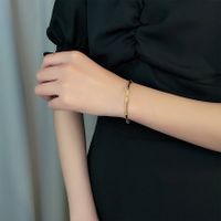 Simple Style C Shape Copper Bangle In Bulk main image 3