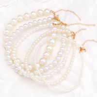 Fashion Solid Color Artificial Pearl Women's Necklace 1 Piece main image 10