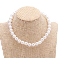 Mode Einfarbig Künstliche Perle Frau Halskette 1 Stück main image 8