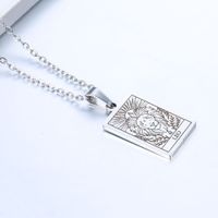 Simple Style Constellation Stainless Steel Plating Necklace sku image 5