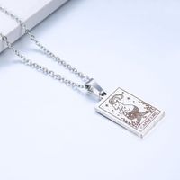 Simple Style Constellation Stainless Steel Plating Necklace sku image 10