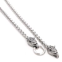 Fashion Hammer Titanium Steel Pendant Necklace 1 Piece sku image 1