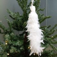 Christmas Fashion Peacock Feather Party Decorative Props 1 Piece main image 1
