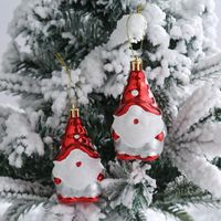 Weihnachten Mode Weihnachtsmann Süssigkeit Kunststoff Gruppe Hängende Ornamente 2-teiliges Set sku image 14