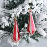 Weihnachten Mode Weihnachtsmann Süssigkeit Kunststoff Gruppe Hängende Ornamente 2-teiliges Set sku image 24