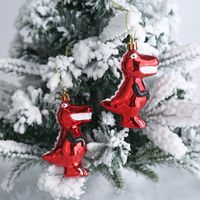 Weihnachten Mode Weihnachtsmann Süssigkeit Kunststoff Gruppe Hängende Ornamente 2-teiliges Set sku image 28