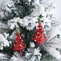 Weihnachten Mode Weihnachtsmann Süssigkeit Kunststoff Gruppe Hängende Ornamente 2-teiliges Set sku image 30