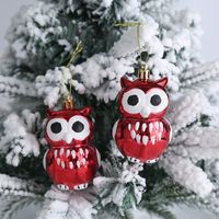 Weihnachten Mode Weihnachtsmann Süssigkeit Kunststoff Gruppe Hängende Ornamente 2-teiliges Set sku image 39