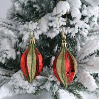 Weihnachten Mode Weihnachtsmann Süssigkeit Kunststoff Gruppe Hängende Ornamente 2-teiliges Set sku image 25