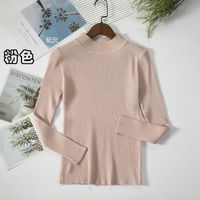Women's Sweater Long Sleeve Sweaters & Cardigans Fashion Solid Color sku image 4
