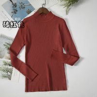 Women's Sweater Long Sleeve Sweaters & Cardigans Fashion Solid Color sku image 18