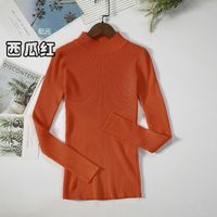 Women's Sweater Long Sleeve Sweaters & Cardigans Fashion Solid Color sku image 22